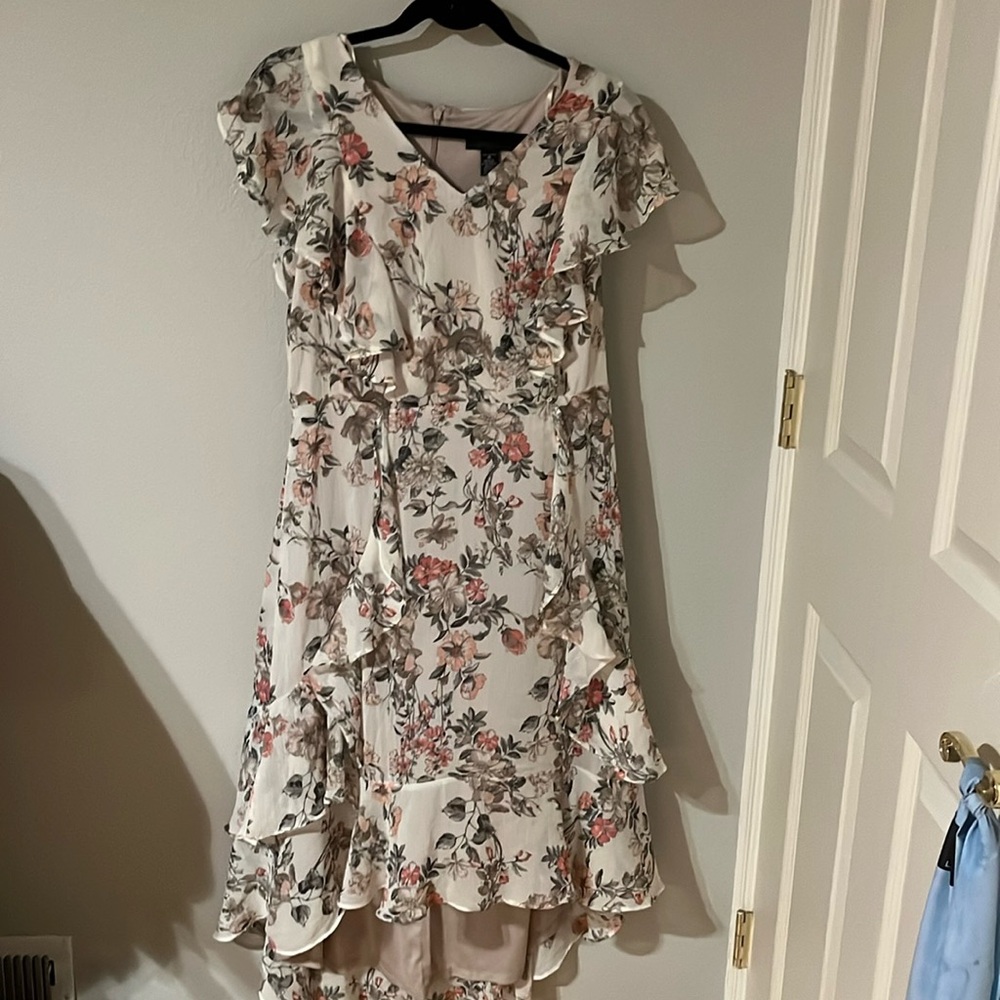 floral maxi dress